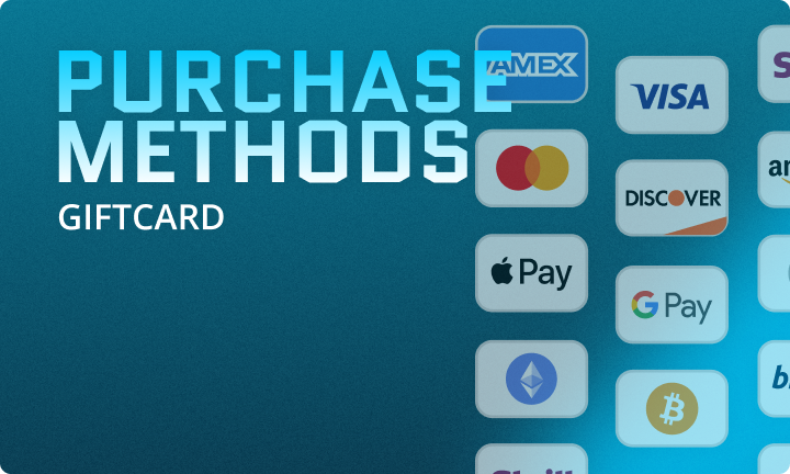 Purchase Methods: Gift Cards